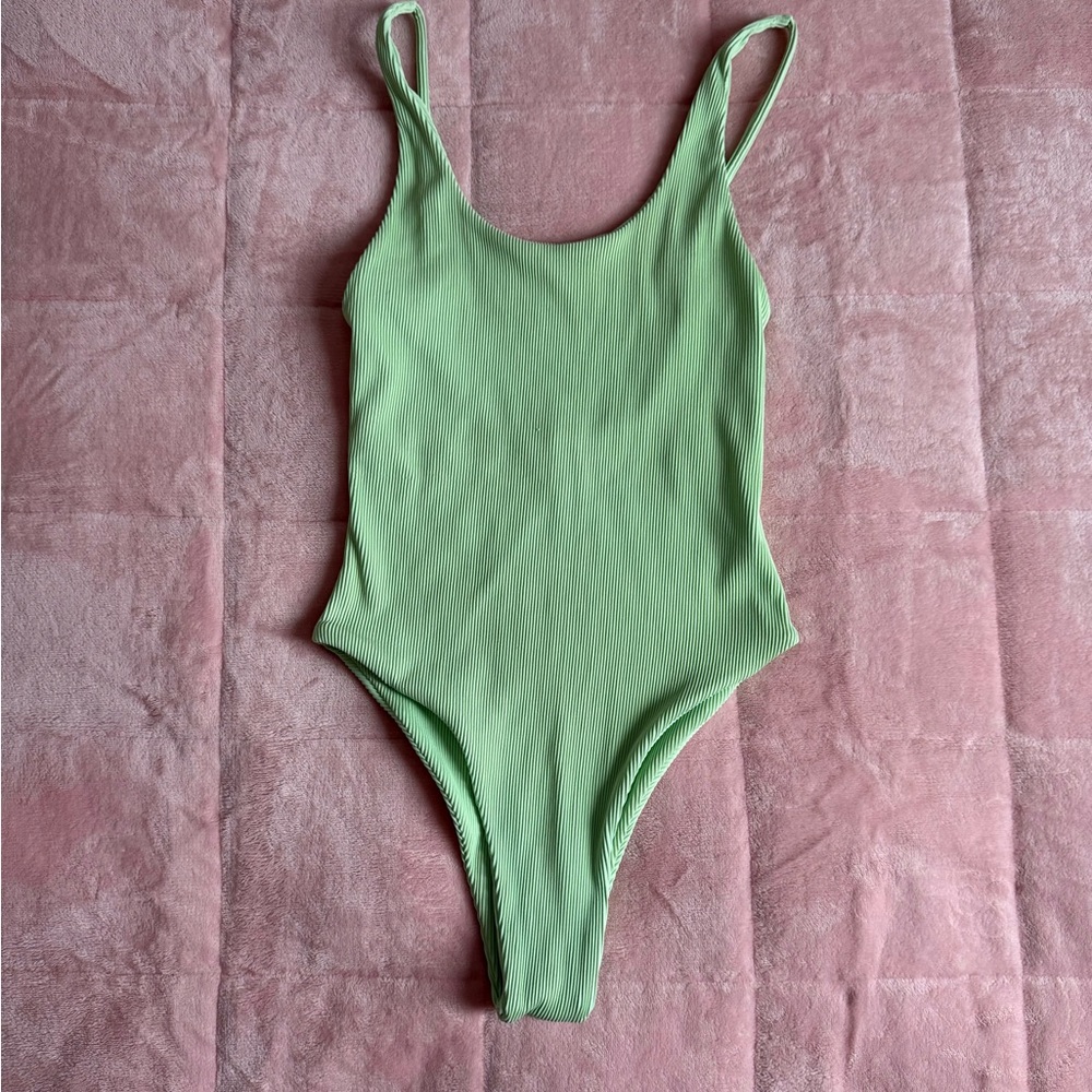Kulani Kinis Mint Green Kids Bodysuit